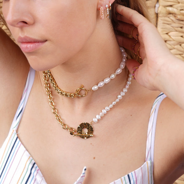 Kette Chain Pearl